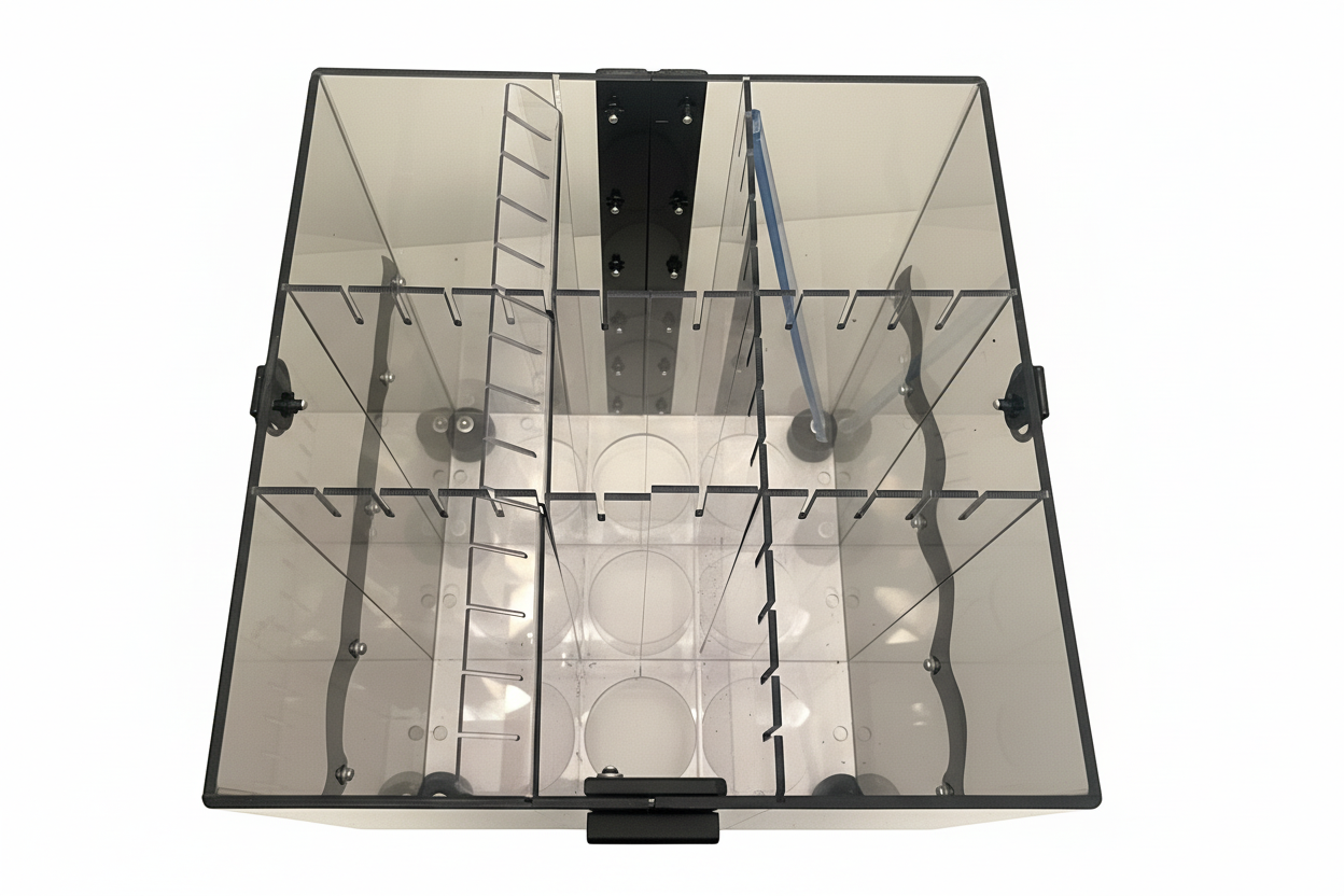 Pedestal Box Top View