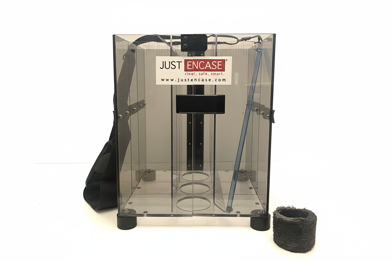 Pedestal Box with Strap