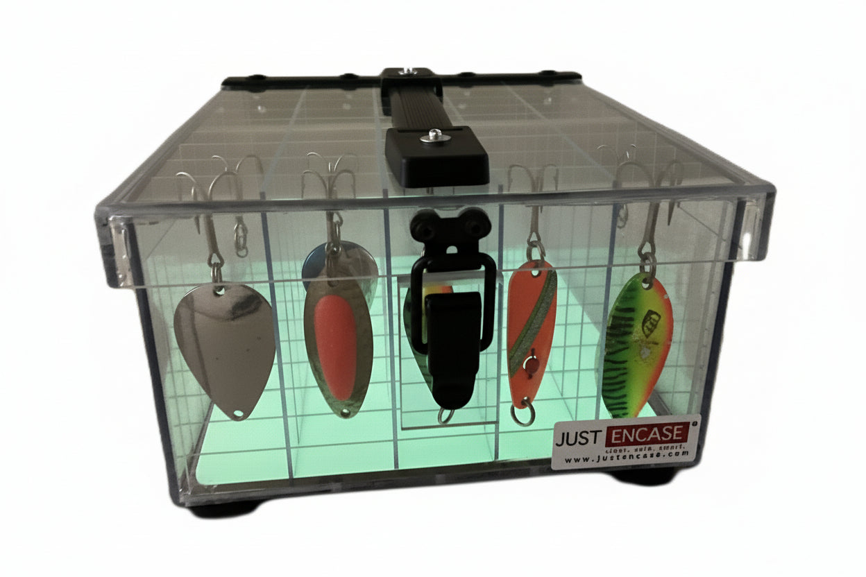 esp tackle box Inshore Saltwater Fishing Subscription the ESP pouch has a clear PVC pocket in the lid that has a zipped closure Camo Quickdraw Tackle Case -